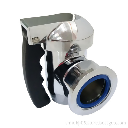 Kitchen equipment 2" draw-off valve for water and oil